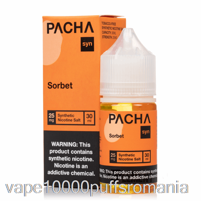 Vape Romania Sorbet - Saruri Pachamama - 30ml 50mg